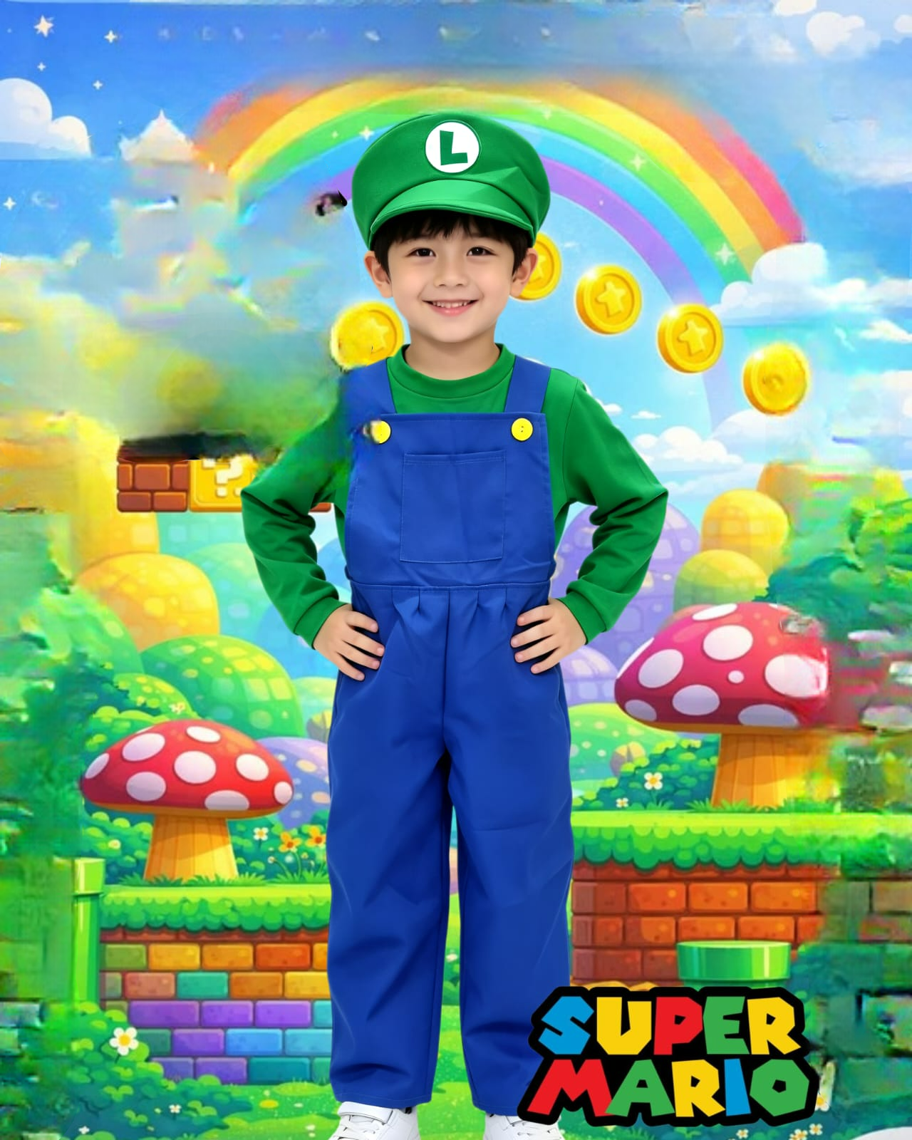 Disfraz de Luigi, modelo 2
